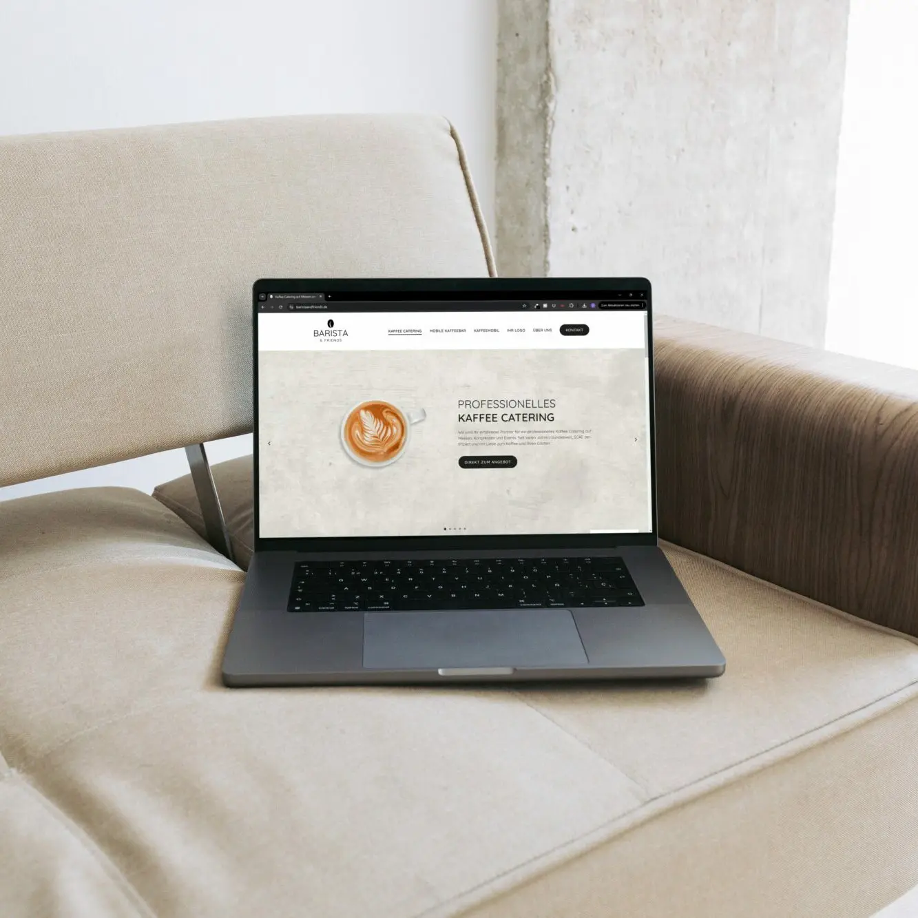 Kaffee Catering Website Uai