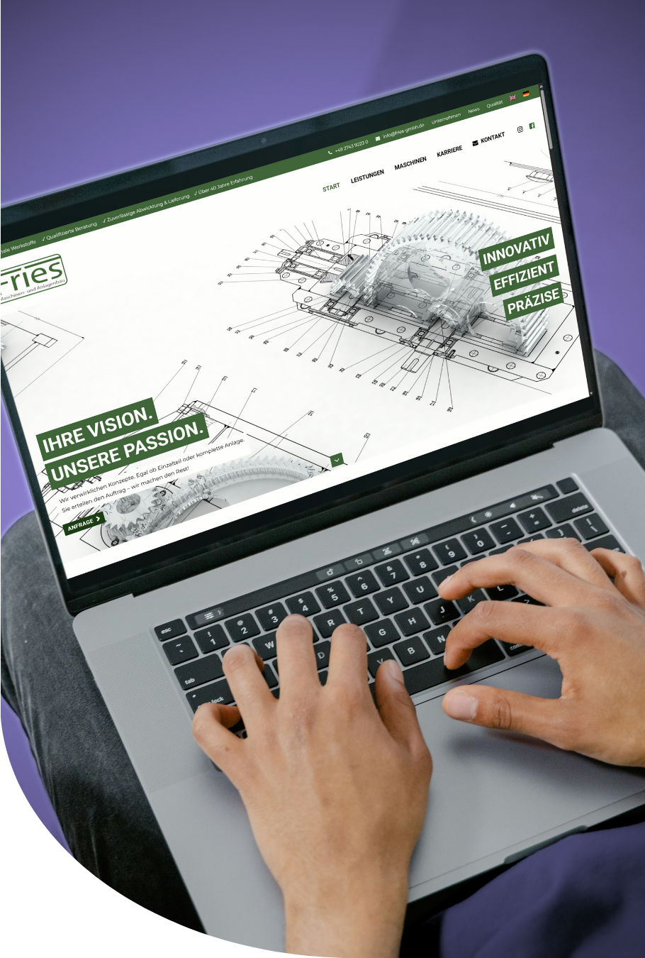 fries gmbh webdesign