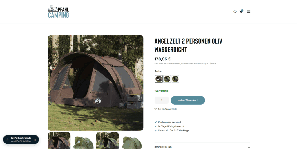 Camping-Online-Shop
