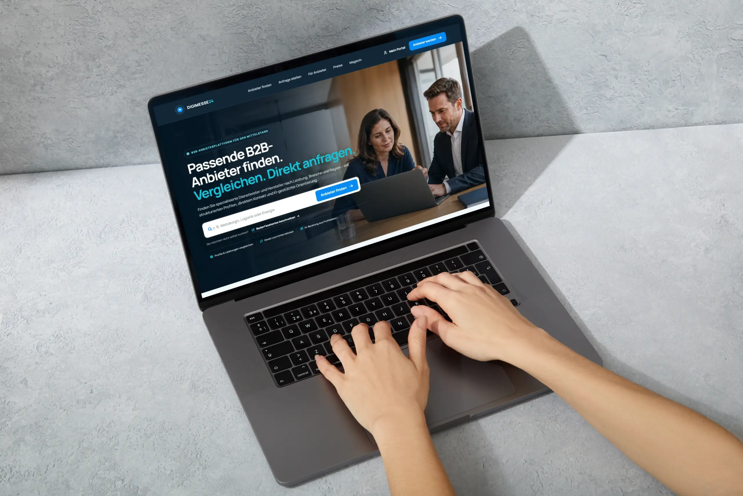 DigiMesse24 – B2B-Anbieterplattform