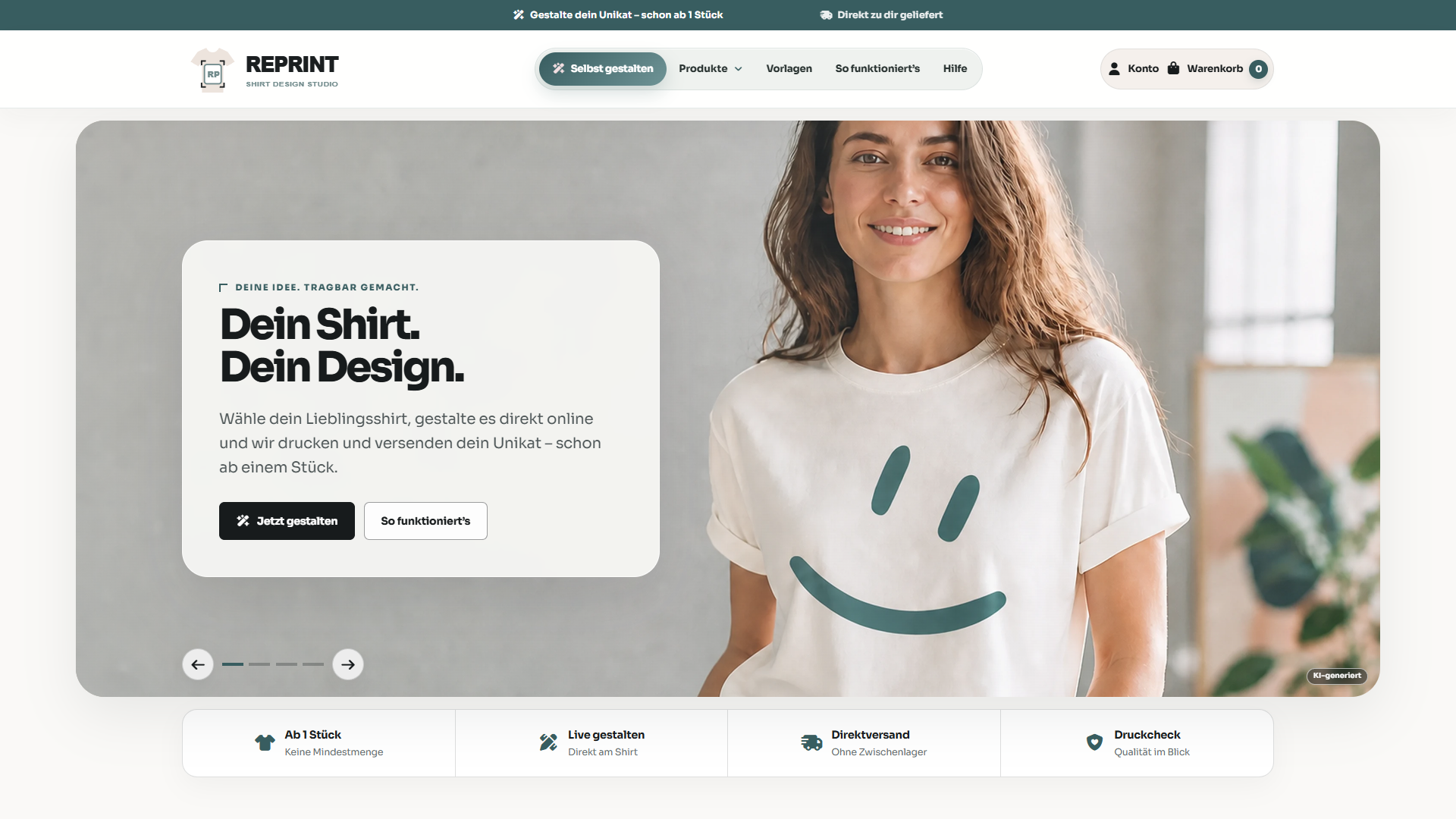 reprint-live-startseite-clean REPRINT – Onlineshop mit Produktdesigner